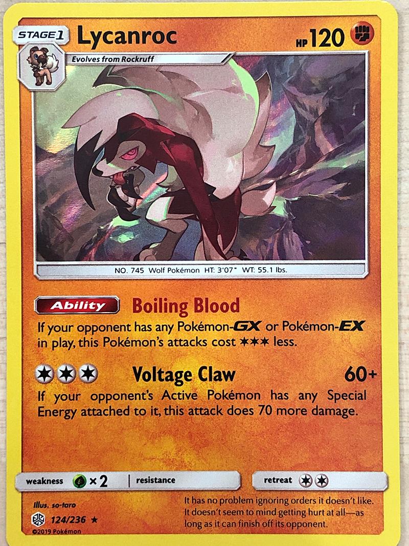 Lycanroc - 124/236 - Holo Rare