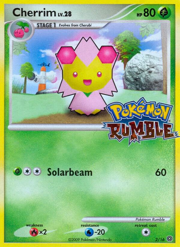 Cherrim - 2/16 - Pokemon Rumble