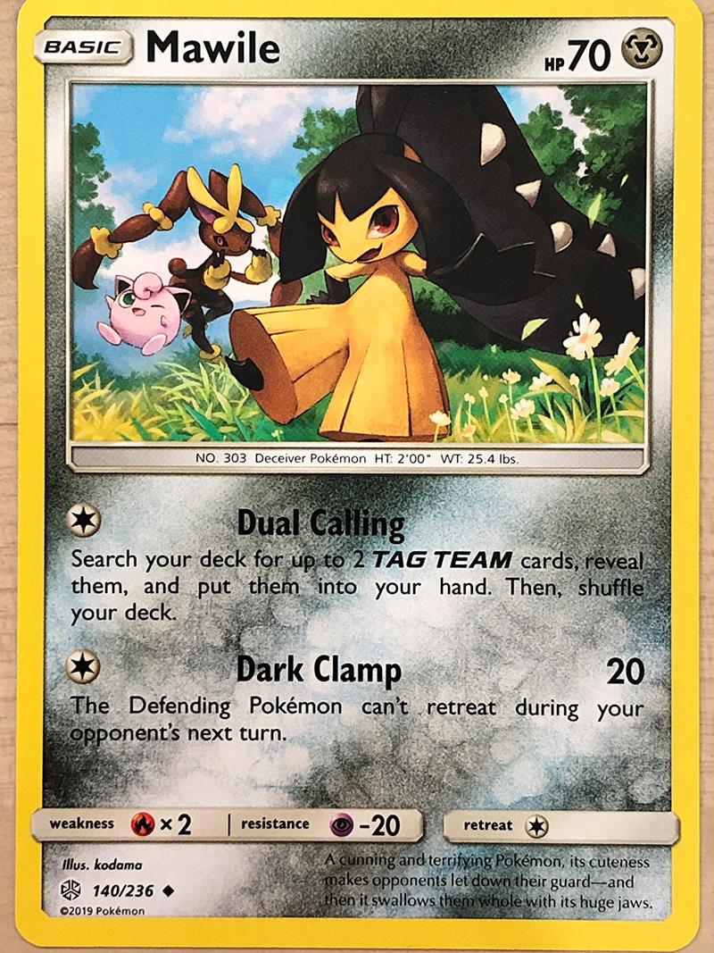 Mawile - 140/236 - Uncommon - Reverse Holo