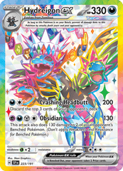 Hydreigon ex - 223/191 - Full Art Ultra Rare