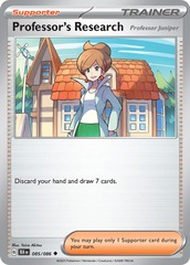 Professor's Research (Poke Ball Pattern) - 085/086 - Uncommon - Holo