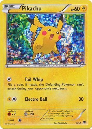 Pikachu - 6/12 - McDonalds Promo 2015