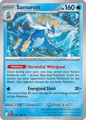 Samurott (Poke Ball Pattern) - 023/086 - Rare - Holo