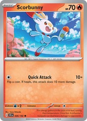 Scorbunny - 026/142 - Common - Reverse Holo