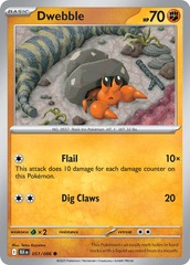 Dwebble (Poke Ball Pattern) - 051/086 - Common - Holo