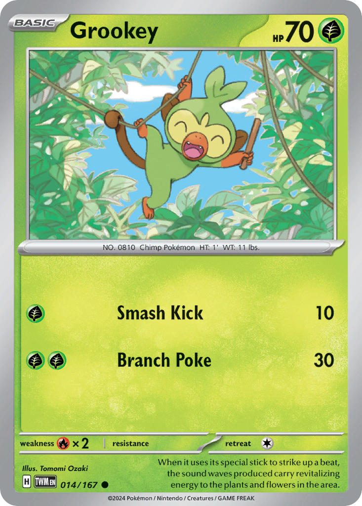 Grookey - 014/167 - Common - Reverse Holo