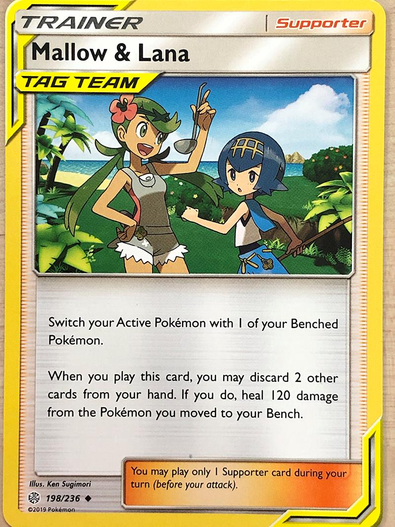 Mallow & Lana - 198/236 - Uncommon - Reverse Holo