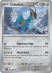 Cobalion - 066/086 - Rare - Reverse Holo