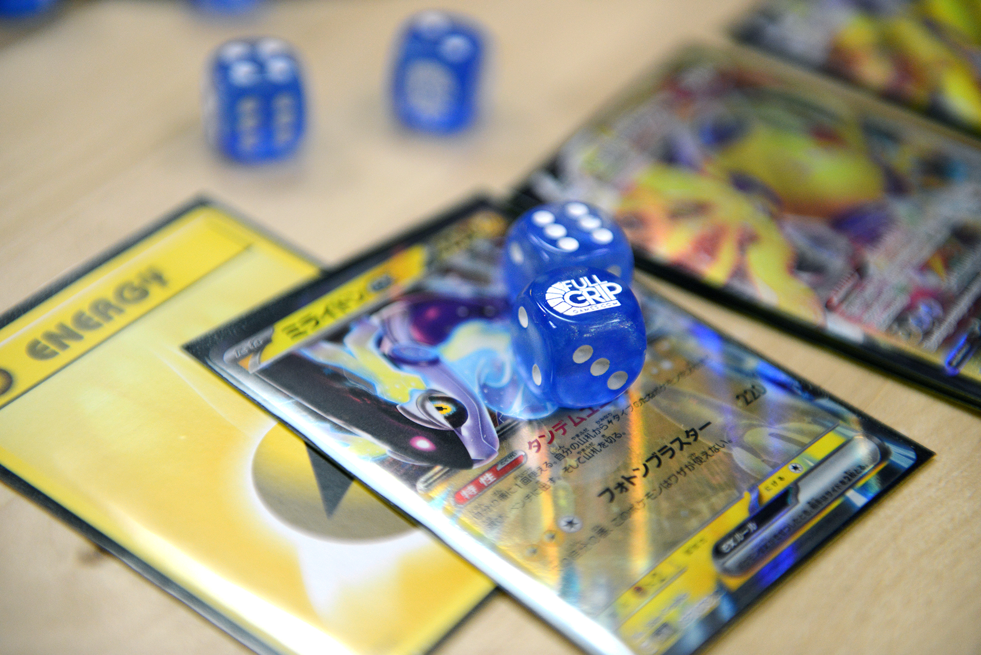 Full Grip Games Dice - 4 Pack (Blue)