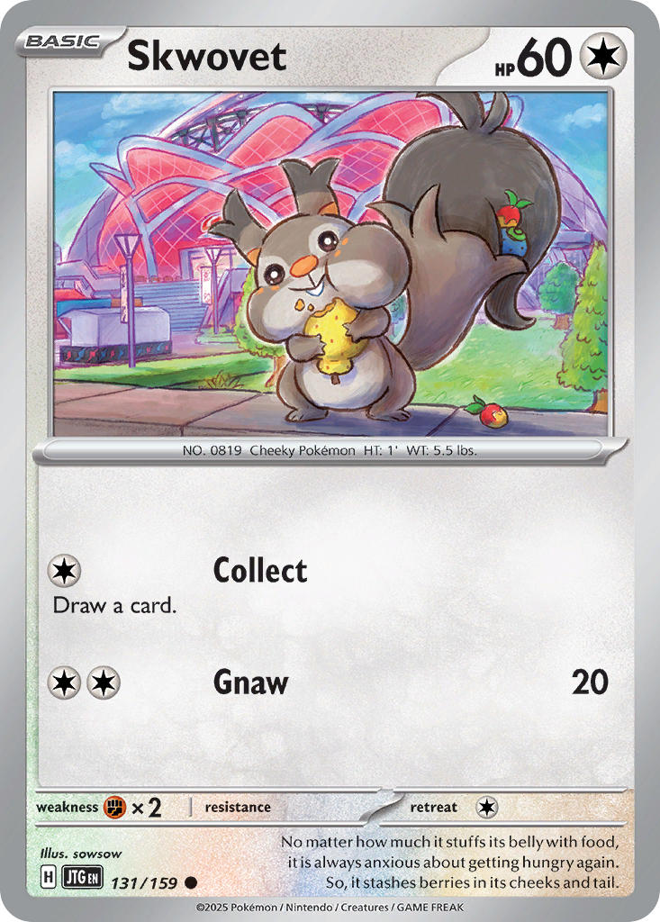 Skwovet - 131/159 - Common - Reverse Holo