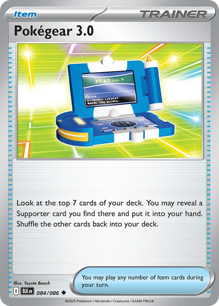 Pokegear 3.0 - 084/086 - Uncommon - Reverse Holo