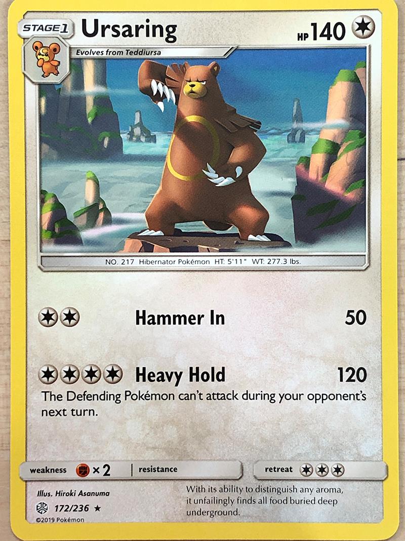 Ursaring - 172/236 - Rare
