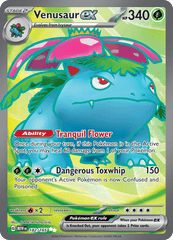 Venusaur ex - 182/165 - Full Art Ultra Rare