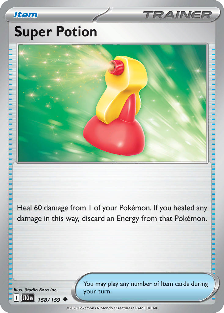 Super Potion - 158/159 - Uncommon - Reverse Holo