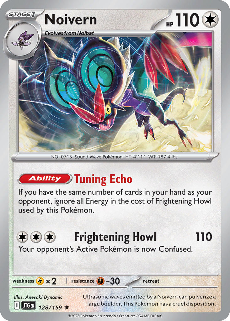 Noivern - 128/159 - Rare - Reverse Holo