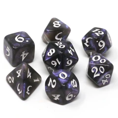 DHD 7pc RPG Set - Elessia Kybr - Passion with White