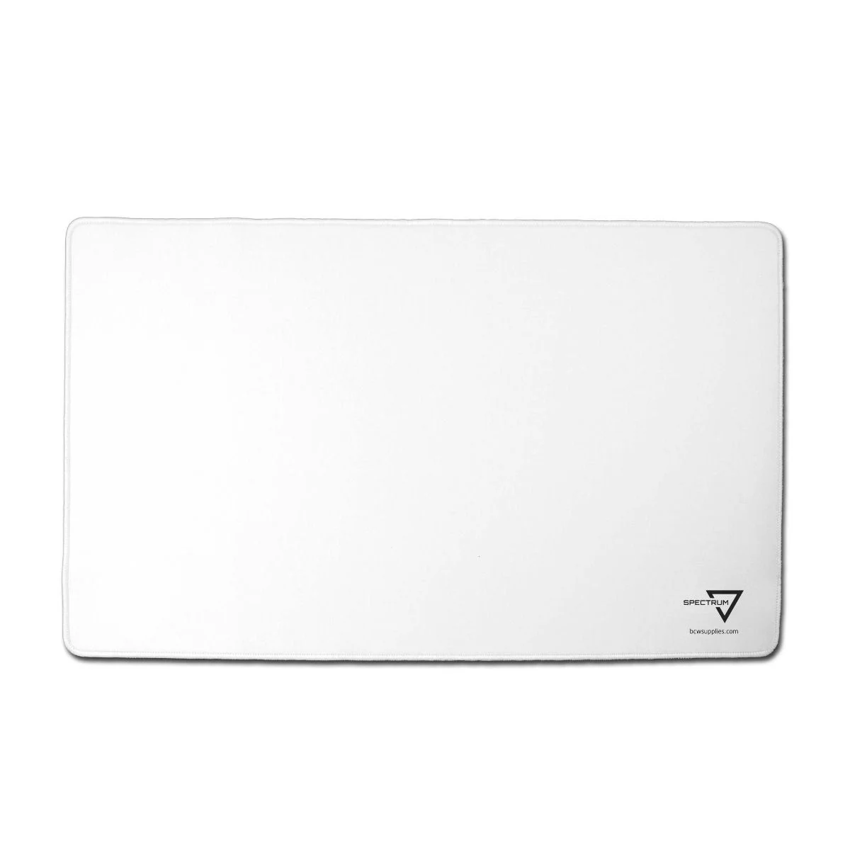 BCW Stitched Gaming Playmat - White
