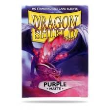 Dragon Shield Box of 100 in Matte Purple