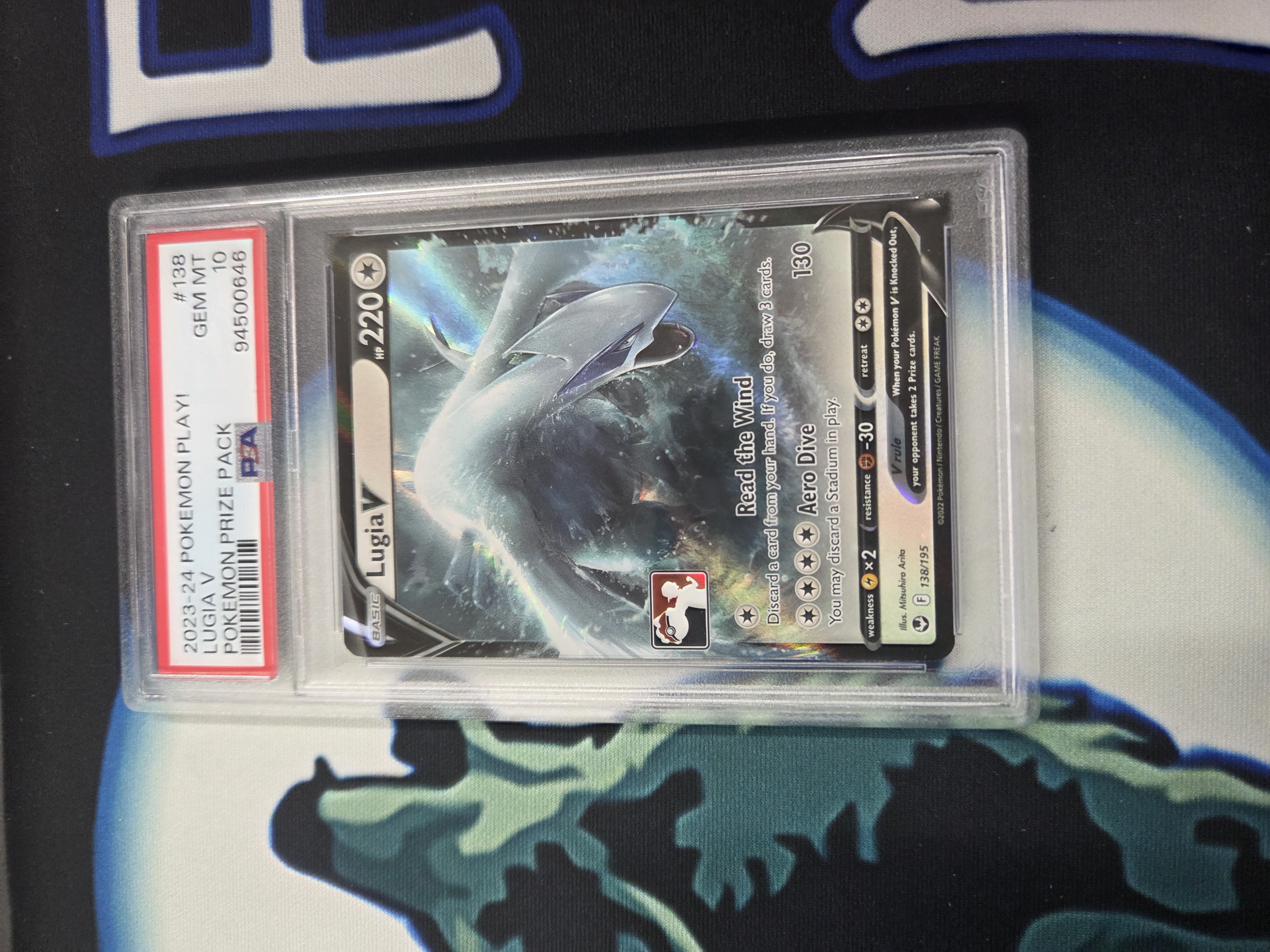 PSA 10 - Lugia V - Prize Pack