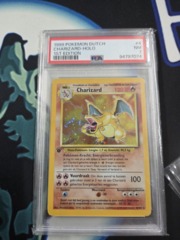 PSA 7 Dutch 1st Edition Charizard - 1999