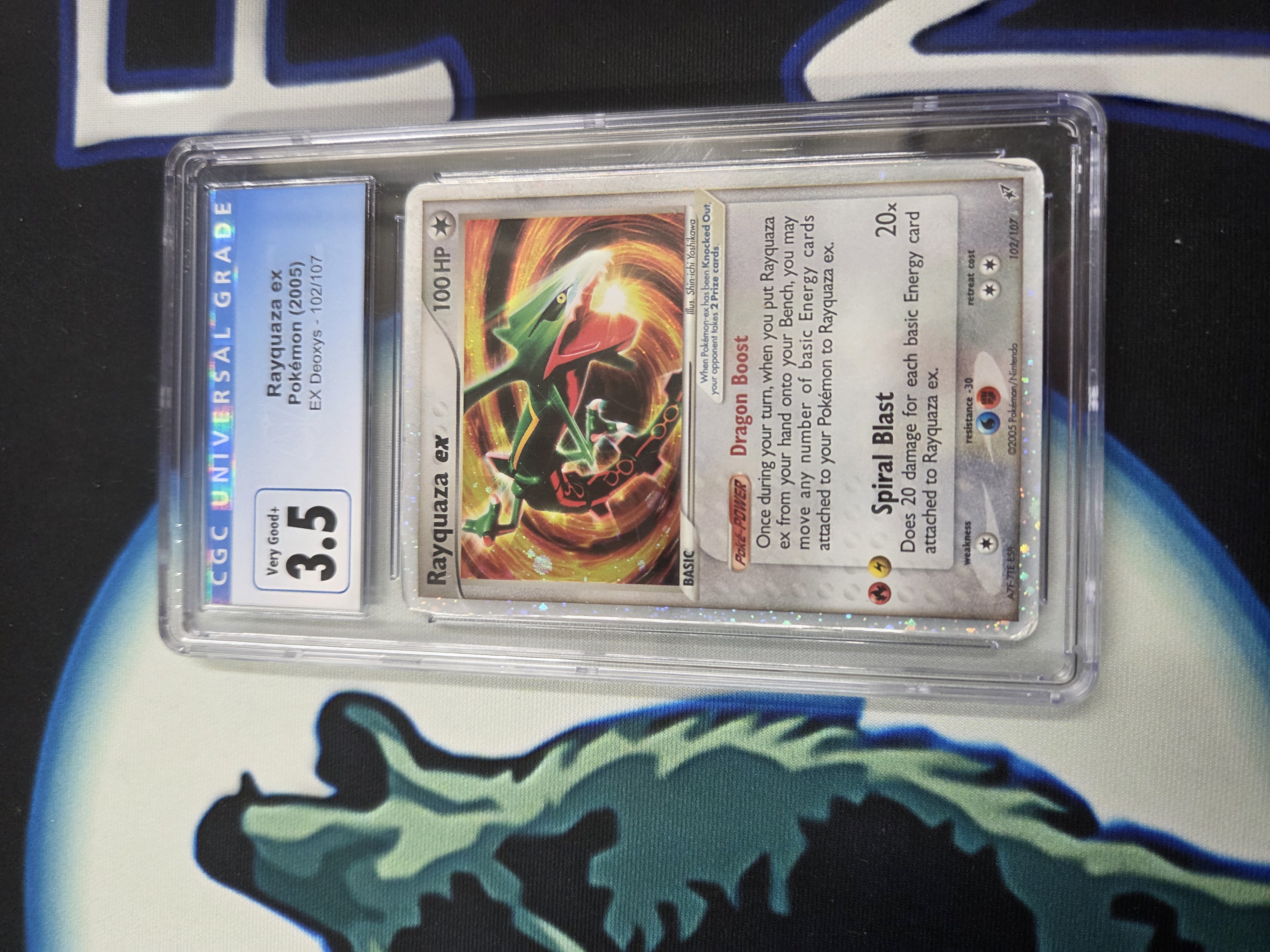 CGC 3.5 - Rayquaza ex - EX Deoxys #102