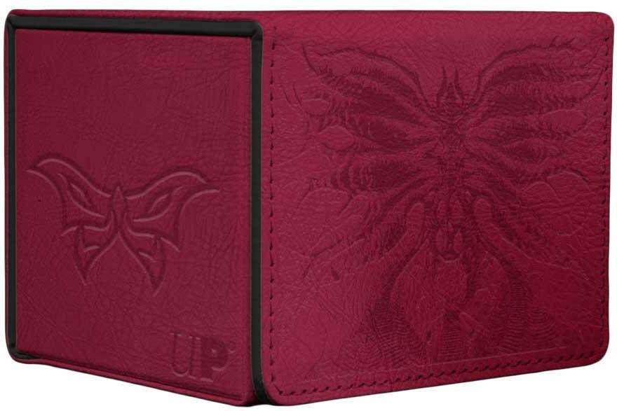 Ultra Pro Deck Box: MTG Duskmourn - Creepy Leather-Bound Set Symbol (Alcove Edge)