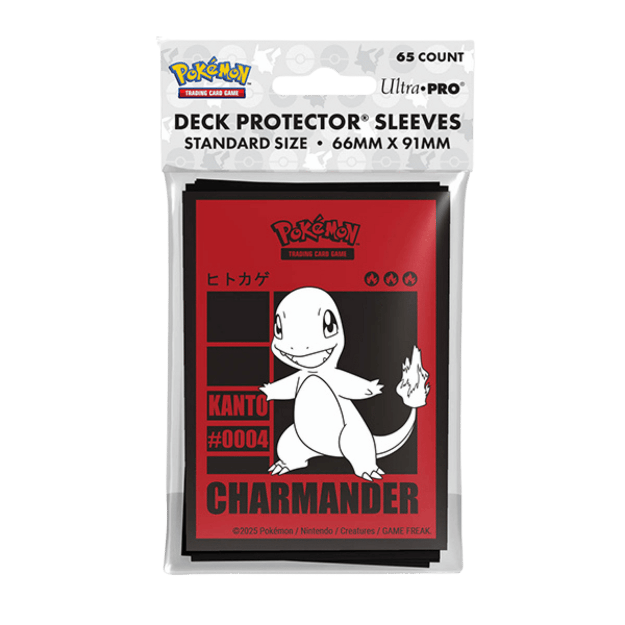 Ultra Pro Sleeves: Pokemon - Charmander (65ct)