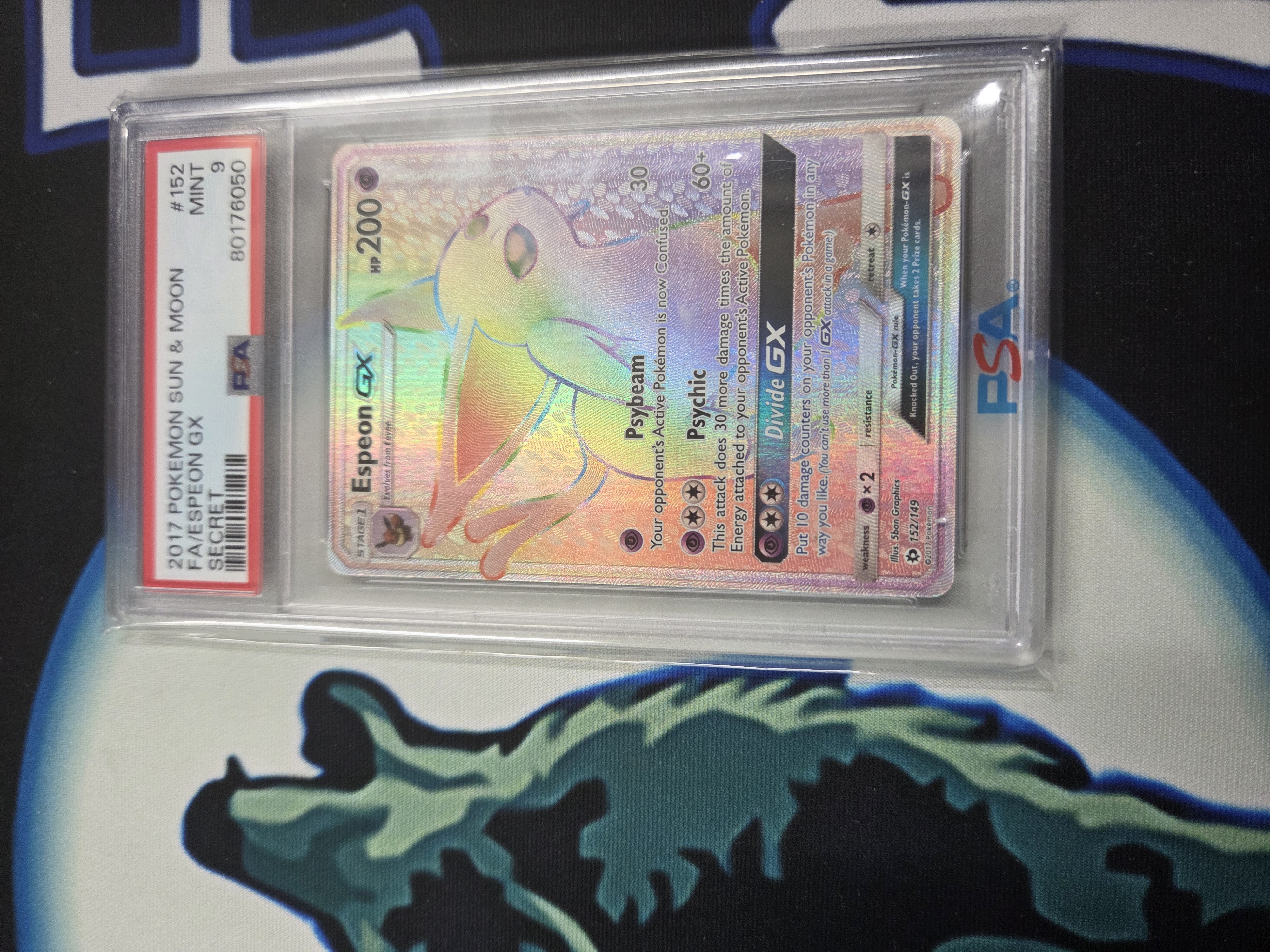 PSA 9 - Espeon GX - Secret #152