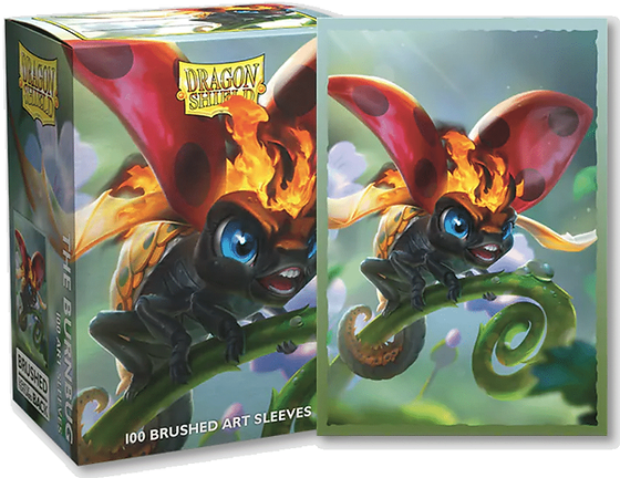 Dragon Shields: (100) Brushed Art - Burnbug