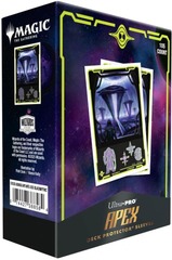 Edge of Eternities - APEX Deck Protector Sleeves for Magic: The Gathering - Black Mythic (105-pack)