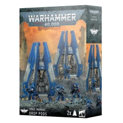 WH 40K Space Marines Drop Pods