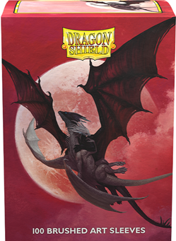 Dragon Shield: Brushed Art Sleeves: Valentines 2024 (100ct)
