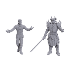 Dungeons & Dragons: Nolzurs Marvelous Unpainted Miniatures - Special Edition Baldurs Gate 3, Sarevok Anchev & Raphael