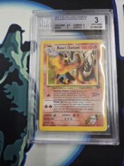 Beckett 3 - Blaine's Charizard - Unlimited - Gym Challenge 2000