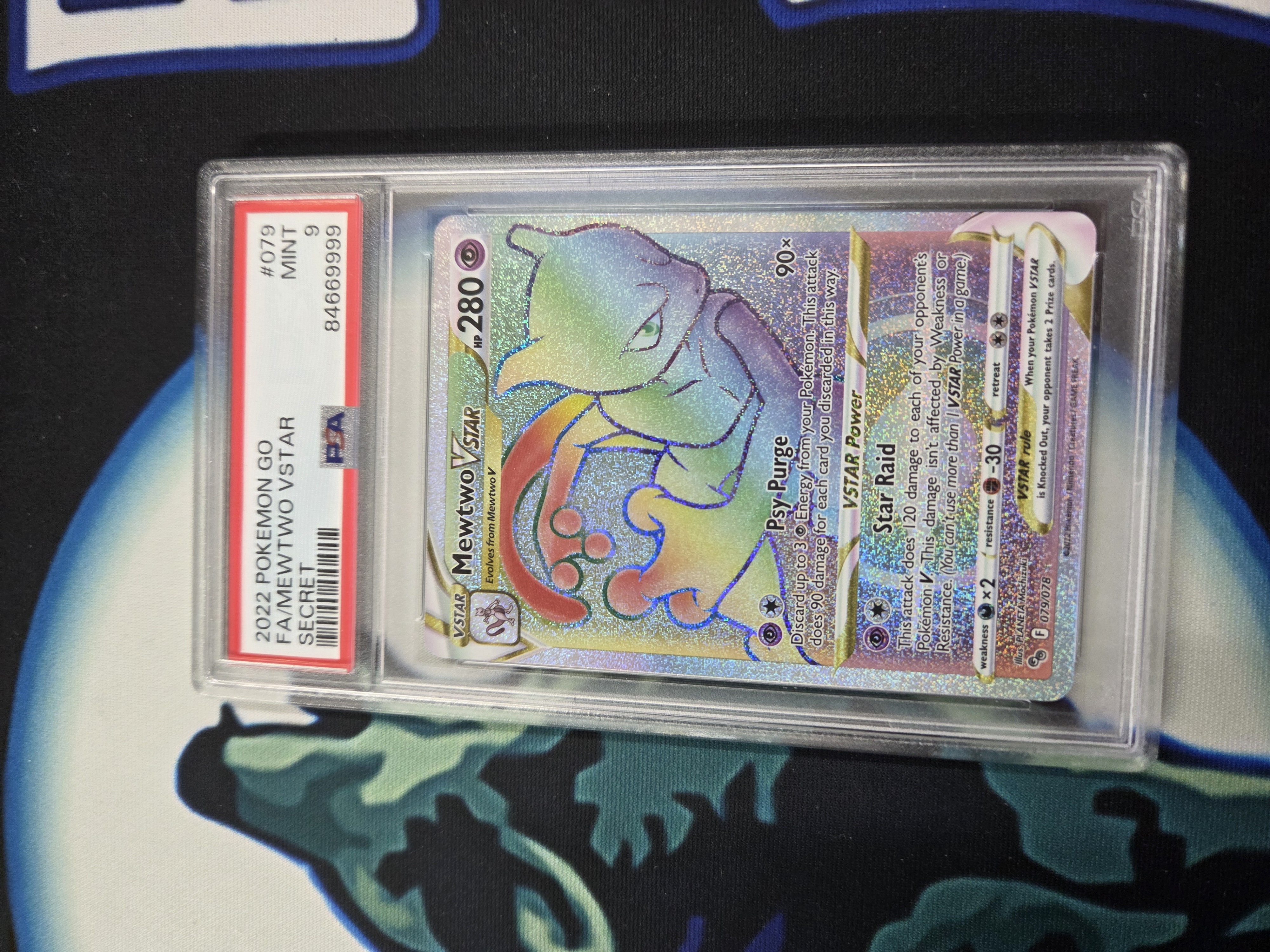 PSA 9 - Mewtwo VSTAR Secret - Pokémon Go