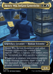 Henry Wu, InGen Geneticist - Foil - Borderless