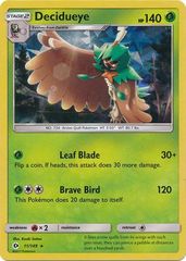 Decidueye - 11/149 - Cracked Ice Holo (SM Base Set Symbol)