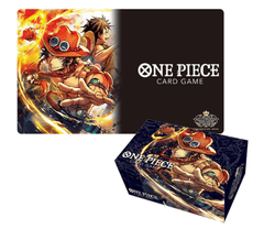 One Piece TCG - Playmat/Storage Box Set - Portgas.D.Ace