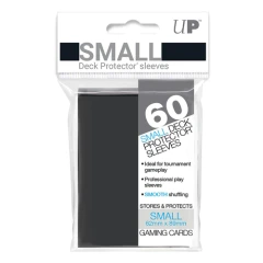 Ultra Pro - Gloss Black Small Deck Protector Sleeves 60ct