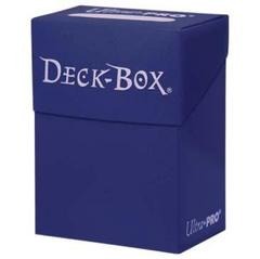 Ultra Pro Solid Blue Deck Box