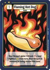 Flaming Hot Dog