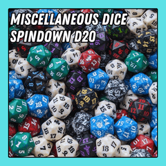 Miscellaneous Dice - Spindown D20