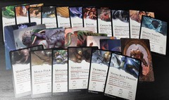 1x Set of 27 DnD 5e Monster Stat Block Art Cards