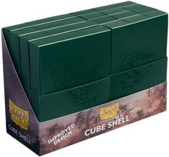 Dragon Shield: Cube Shell (8 units) - Forest Green