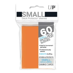 Ultra Pro - Gloss Orange Small Deck Protector Sleeves 60ct