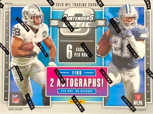 2019 Panini Contenders Optic NFL Football Hobby Box
