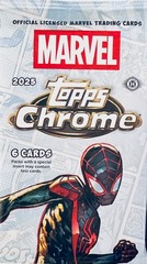 2025 Topps Chrome Marvel Comics Hobby Pack