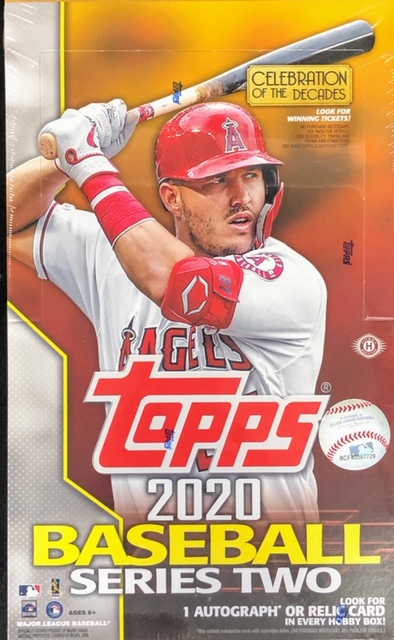 2020 Topps MLB Baseball Series 2 Hobby Box