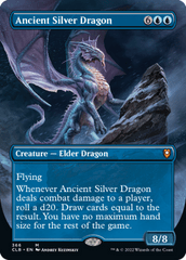 (366) Ancient Silver Dragon - BORDERLESS