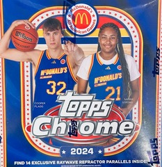 2024 Topps Chrome Mcdonald's All American Basketball Mega Box